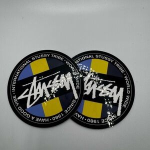 Authentic Stussy Circle Sticker